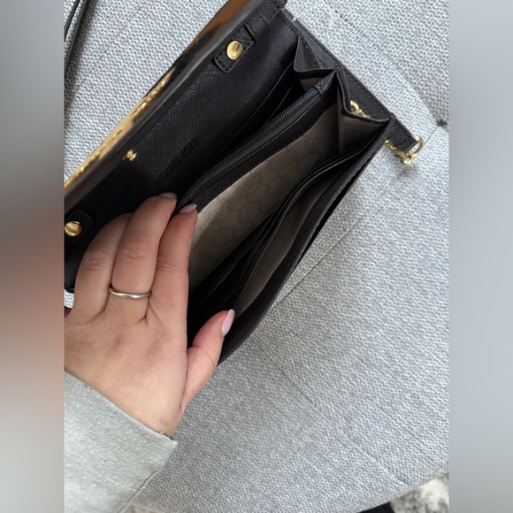 Michael Kors Camouflage Crossbody Bag with Gold Chain Calf Hair - Picture 5 of 14